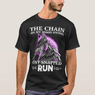 De ketting op mijn nachtzwaai heeft net een ronddr t-shirt