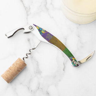 De Kettingen van de Mardi Gras Bead van SlipperyJo Kurkentrekker