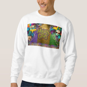 De Kettingen van de Mardi Gras Bead van SlipperyJo Trui