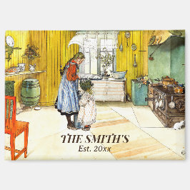 De keuken Carl Larsson Zweedse beeldende kunst Magneet