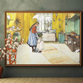 De keuken Carl Larsson  Zweedse beeldende kunst Poster