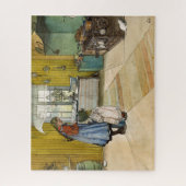 De keuken van Carl Larsson Legpuzzel (Verticaal)