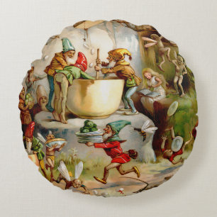 De keuken van de kabouters - 1895 rond kussen