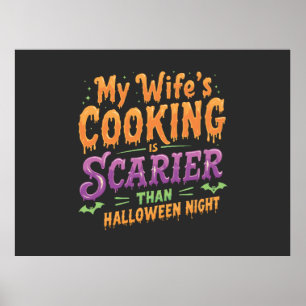 De keuken van mijn vrouw is enger dan Halloween Poster