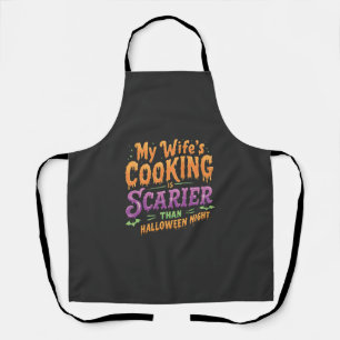 De keuken van mijn vrouw is enger dan Halloween Schort
