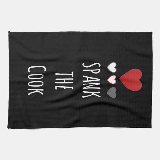 De keukenhanddoek van Cook verkuilen (Horizontaal)