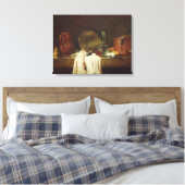 De keukentafel canvas afdruk (Insitu (Slaapkamer))