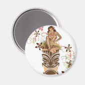 De Keusch Bastje: Hula Hips! Magneet (Voorkant / Achterkant)