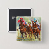 De keuze vierkante button 5,1 cm (Voorkant /achterkant)