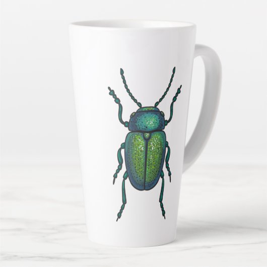 De kever latte mok (Rechterhoek)