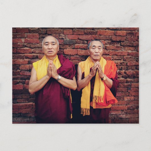 De Khenpo Rinpoches Briefkaart 1 (Voorkant)