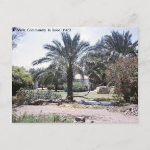 De kibboets in Israël Briefkaart