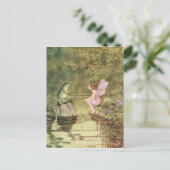De kikker en de airy briefkaart (Staand voorkant)