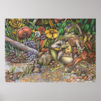 De kikker en het vasteland - Poster