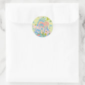 De Kikker Ronde Sticker (Tas)