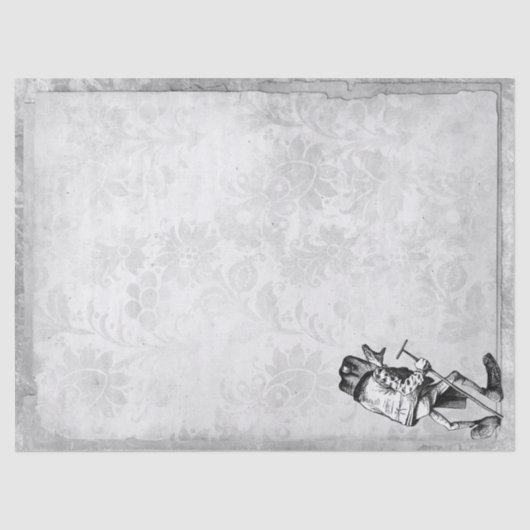 De kikker van Alice in Wonderland ontkoppeling Tissuepapier (Voorkant)