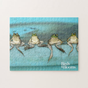 De Kikkers van de zitting Legpuzzel