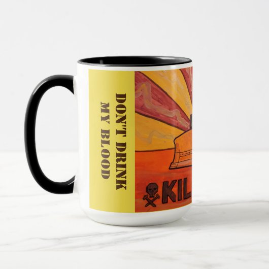 De KILLDOZER-mok Mok (Links)