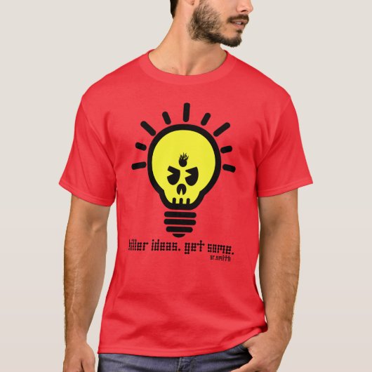 De 'Killer Ideas' TShirt van SmithBrand. (Voorkant)