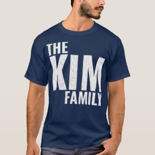 De Kim Familie Kim Achternaam Kim T-shirt