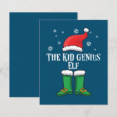 De Kind Genius - Geschikte kerst (Voorkant / Achterkant)