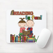 De Kinder aflezing van het teken is gestreken Muismat (Met muis)