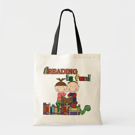 De Kinder aflezing van het teken is gestreken Tote Bag (Voorkant)