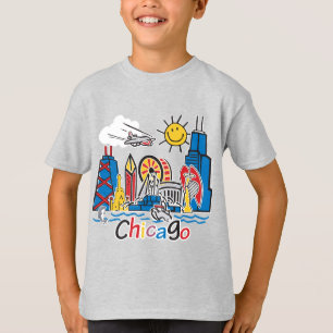 De Kinder Horizon van Chicago T-shirt