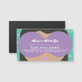 De Kinder Kaart van de Bedrijfs Magnet van de Part (Voorkant / Achterkant)