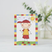 De Kinder Kaarten van de Figuur en Giften (Staand voorkant)