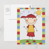 De Kinder Kaarten van de Figuur en Giften (Voorkant / Achterkant)