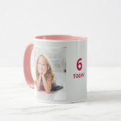 De Kinder Leeftijd en Foto's van de Dag Mok (Voorkant links)