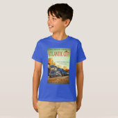 De Kinder T-shirt met de blauwe komeet (Voorkant volledig)