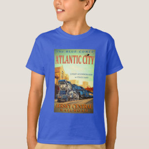 De Kinder T-shirt met de blauwe komeet
