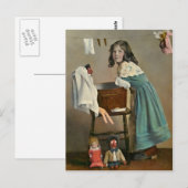 DE KINDEREN GEVEN MIJ ZO VEEL WERK BRIEFKAART (Voorkant / Achterkant)