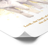 De Kinderen van het lam van God illustratie Nurser Poster (Hoek)