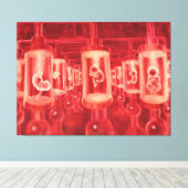 De kinderfabriek canvas afdruk (Insitu (Houten vloer))