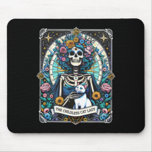 De kinderloze Cat Lady Tarot Kaart Kamala Harris 2 Muismat