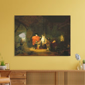 De Kindness van Louis XVI Canvas Afdruk (Insitu (Woonkamer))