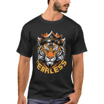 De King Tiger is onbevreesd