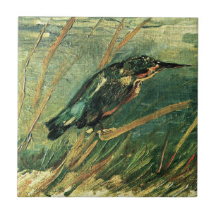 De Kingfisher van Vincent van Gogh Tegeltje