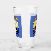 De King's Mannen Schaakspeler Glas (Links)