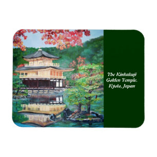 De Kinkakuji Golden Temple - Premium Flexi Magnet Magneet
