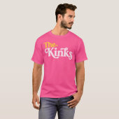 De Kinks Retro Faded stijl T-shirt (Voorkant volledig)