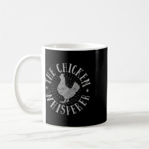 De Kip Flüsterer Kip Liefhebber T-shirt Koffiemok