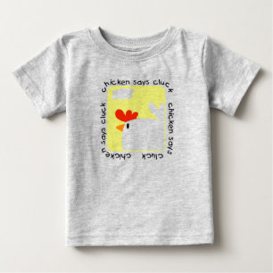 De kip zegt T-shirts en Giften klok