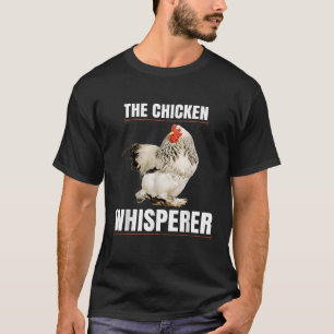 De kippenfluisteraar Shirt Funny Farmer T Shirt