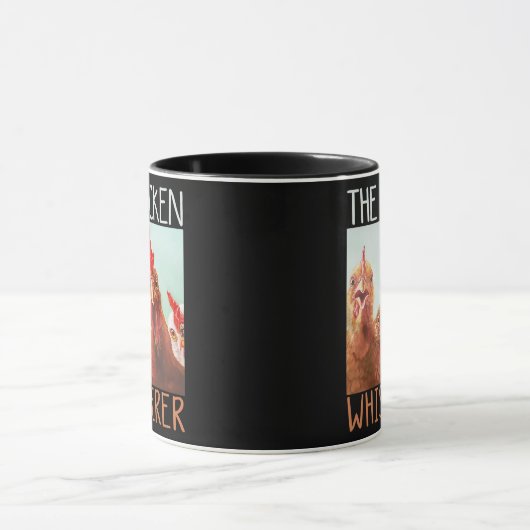 De kippenkop Whisperer Funny Chicken Lover Poultry Mok (Midden)