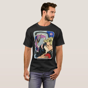 De Kiss Goodbye is Abstract op een T-shirt
