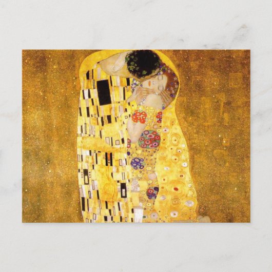De Kiss Gustav Klimt Briefkaart (Voorkant)